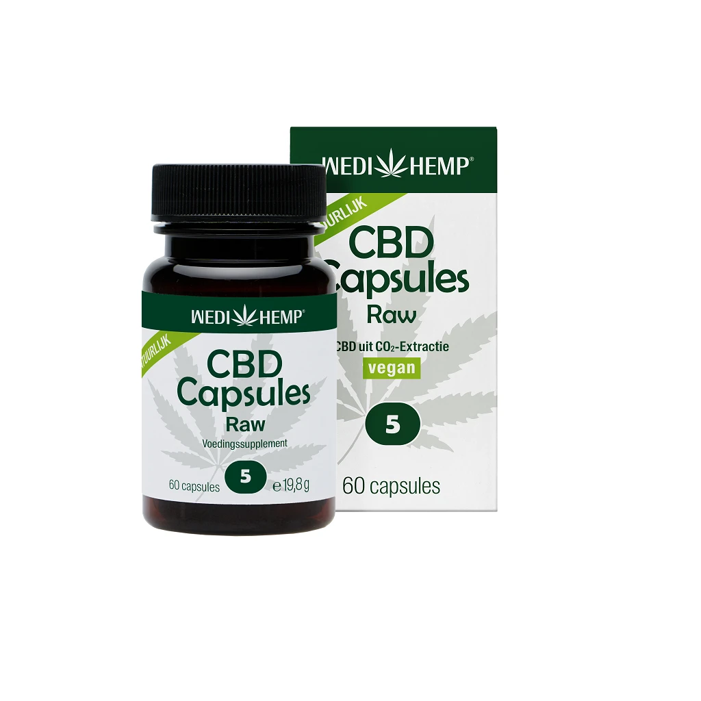 WediHemp CBD Capsules 5% (25mg) 3 WediHemp CBD Capsules 5% (25mg)