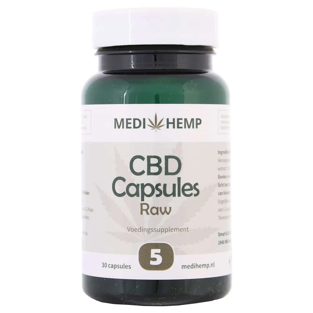 WediHemp CBD Capsules 5% (25mg) 4 WediHemp CBD Capsules 5% (25mg) - Afbeelding 2