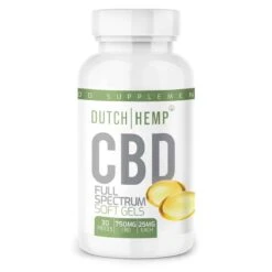 Dutch Hemp - CBD Softgels Full Spectrum 25 Mg