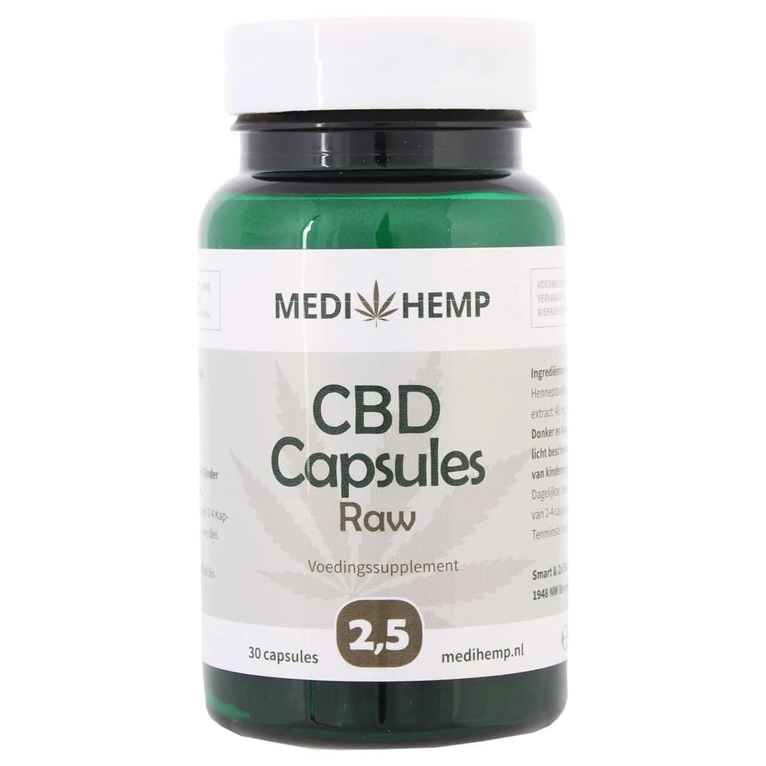 WediHemp CBD Capsules 2,5% (12,5mg) 3 WediHemp CBD Capsules 2,5% (12,5mg)