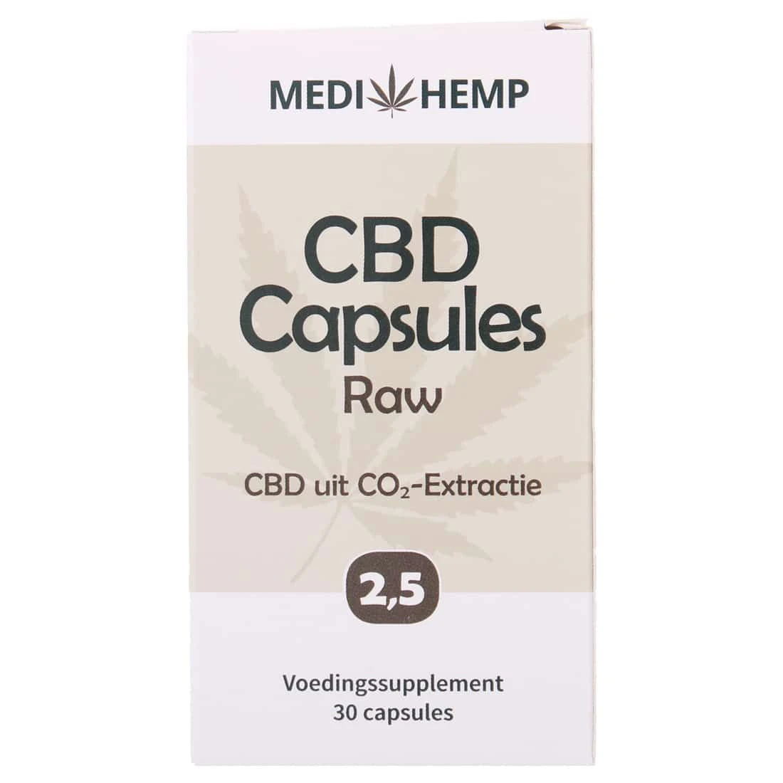 WediHemp CBD Capsules 2,5% (12,5mg) 4 WediHemp CBD Capsules 2,5% (12,5mg) - Afbeelding 2