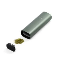 Pax Plus Vaporizer - Sage (green) -Uitgelichte Plantenzaadwinkel paxplus.sage .cannabis.angle 1123