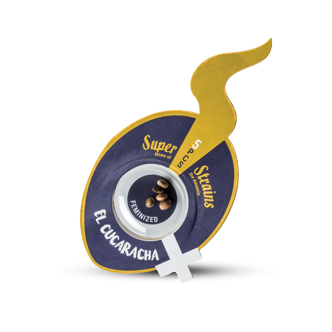 La Cucaracha - 5PACK - Feminised - Super Strains 5 La Cucaracha - 5PACK - Feminised - Super Strains - Afbeelding 3